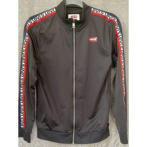 Levi’s VINTAGE boys Grey Track Zip Up Jacket Size Large 12/13 Years